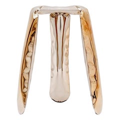 Sgabello Plopp Mini in rame lucido 'Limited Edition' di Zieta