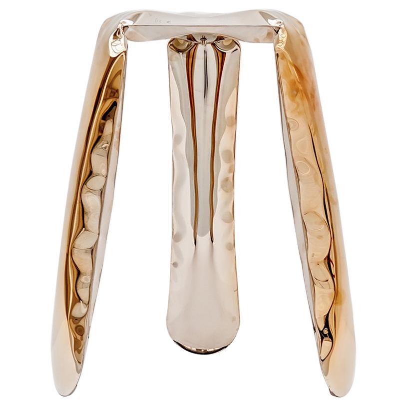Plopp Stool by Zieta Prozessdesign, Golden Version 'Standard' Heat Collection