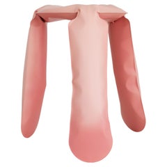 Plopp Stool by Zieta, Standard Size, Candy Collection, Pink Matt Finish