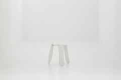 Plopp Stool White - Carbon Steel (Mini)