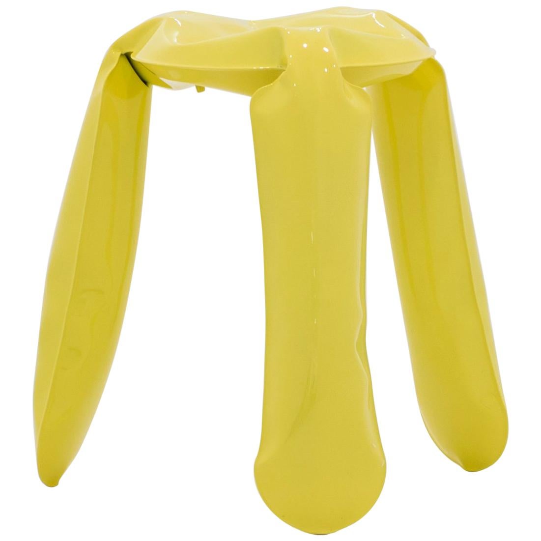 Sgabello Plopp Giallo Inossidabile 'Standard