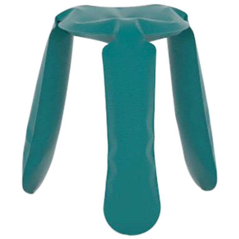 Ploppy Miniature Polished Water Blue Color Carbon Steel Toy by Zieta ...