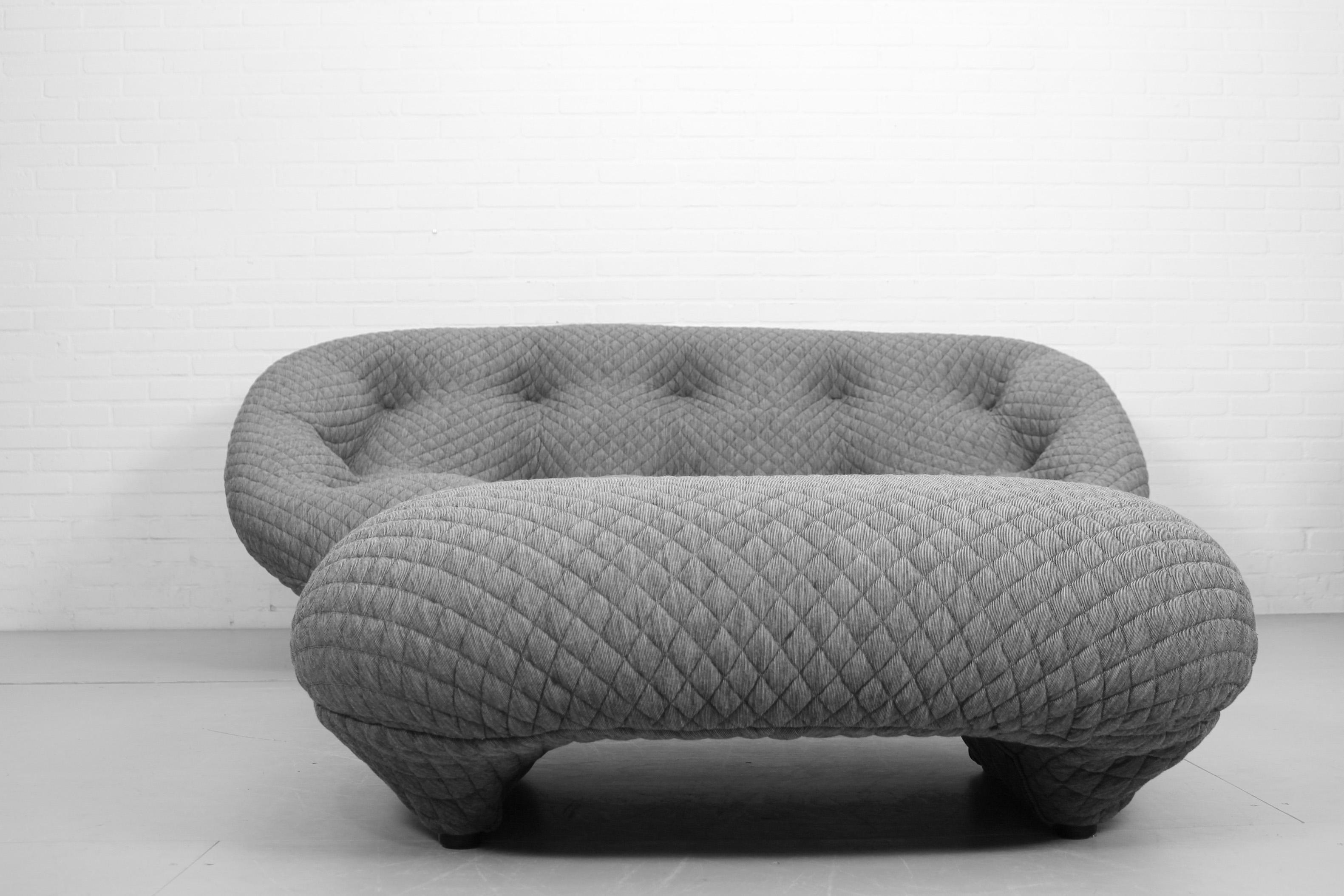 Ploum 3-Sitzer-Sofa und Ottomane von E. & R. Bouroullec für Ligne Roset (Moderne der Mitte des Jahrhunderts) im Angebot