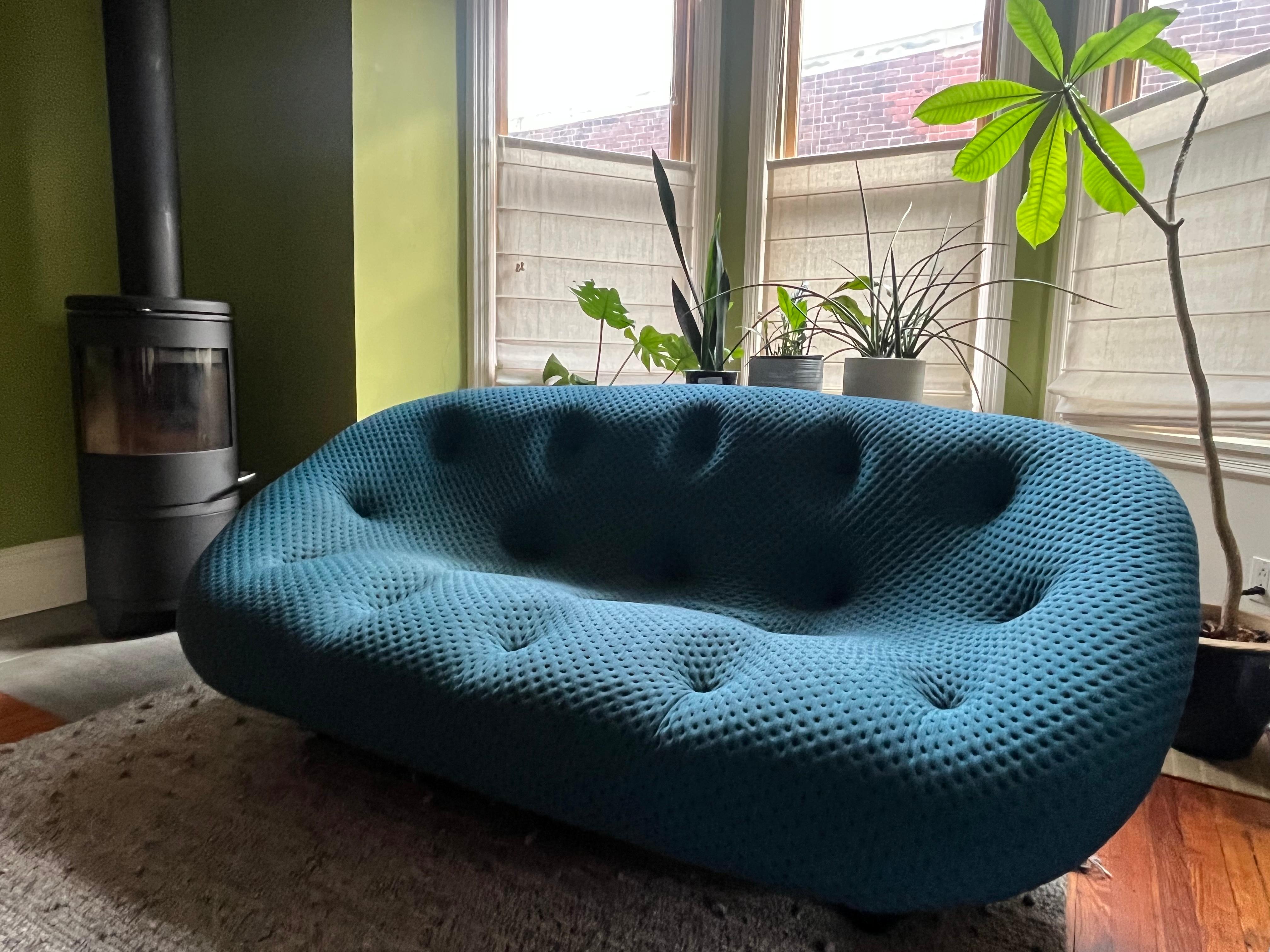 Upholstery Ploum Loveseat by Ligne Roset, designed by Ronan and Erwan Bouroullec For Sale