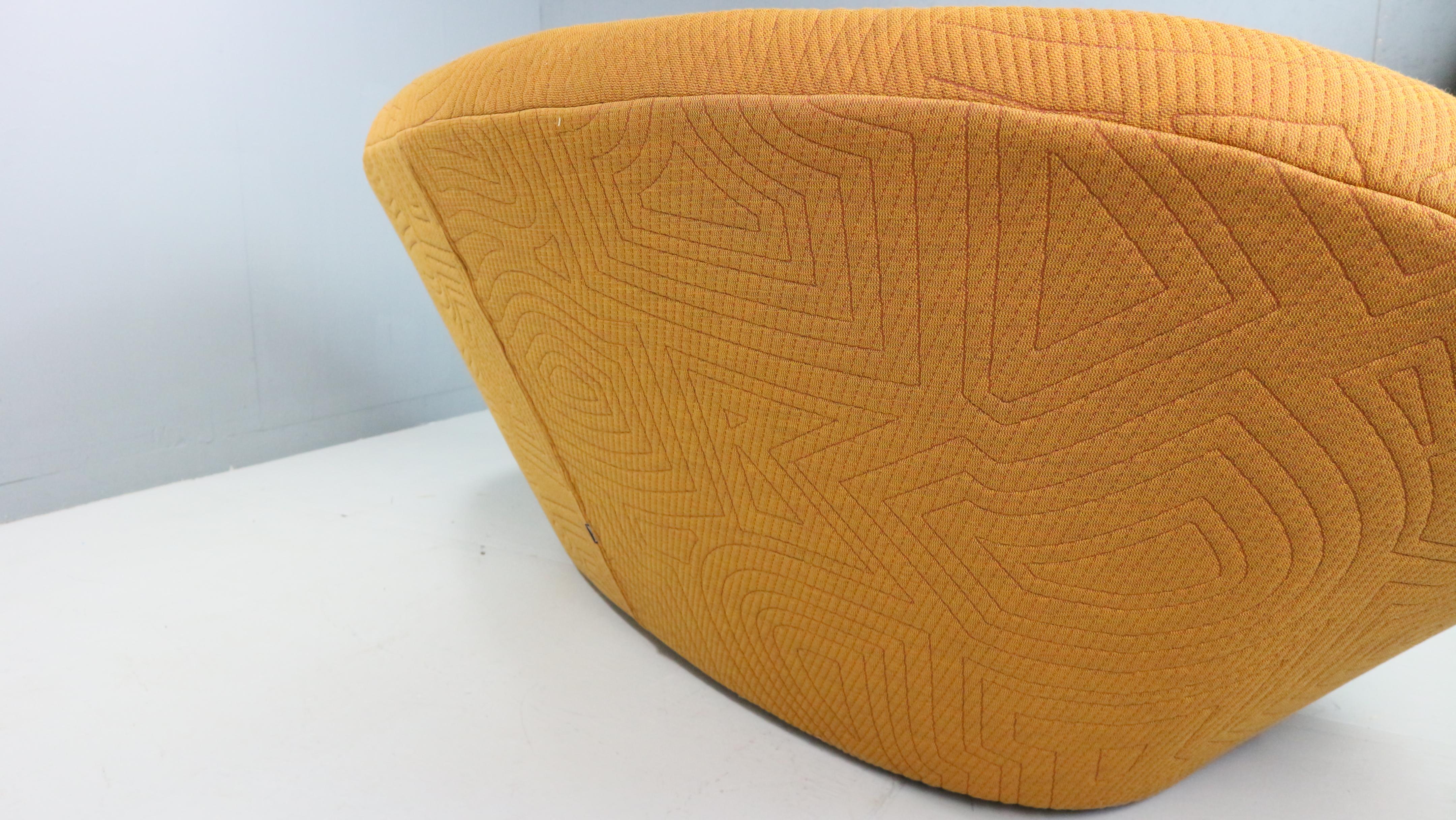 Ploum medium Sofa high back by Ligne Roset in Kvadrat Febrik Apparel 433 For Sale 12
