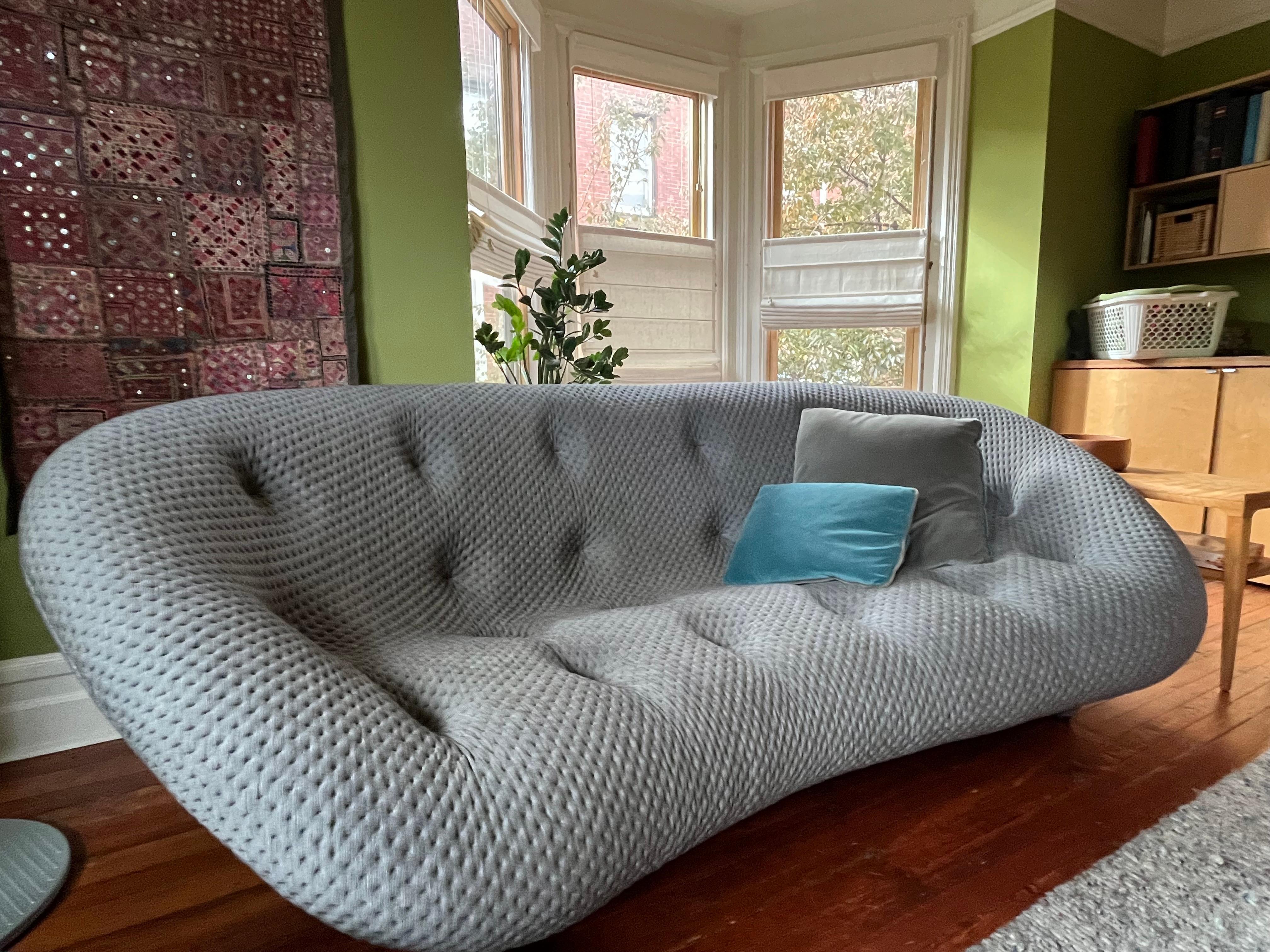 Ploum Sofa by Ronan and Erwan Bouroullec for Ligne Roset.  Ultra Comfy epitome of comfort!  Form and Function United!  Companion Loveseat available in a separate listing.