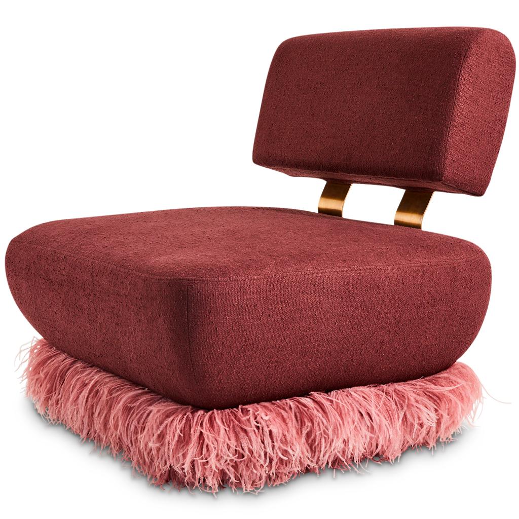 ostrich lounge chair