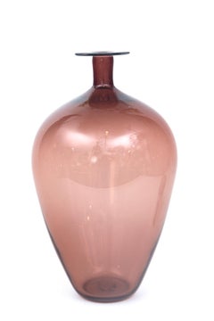 Plum Glass Wine Jug Decanter