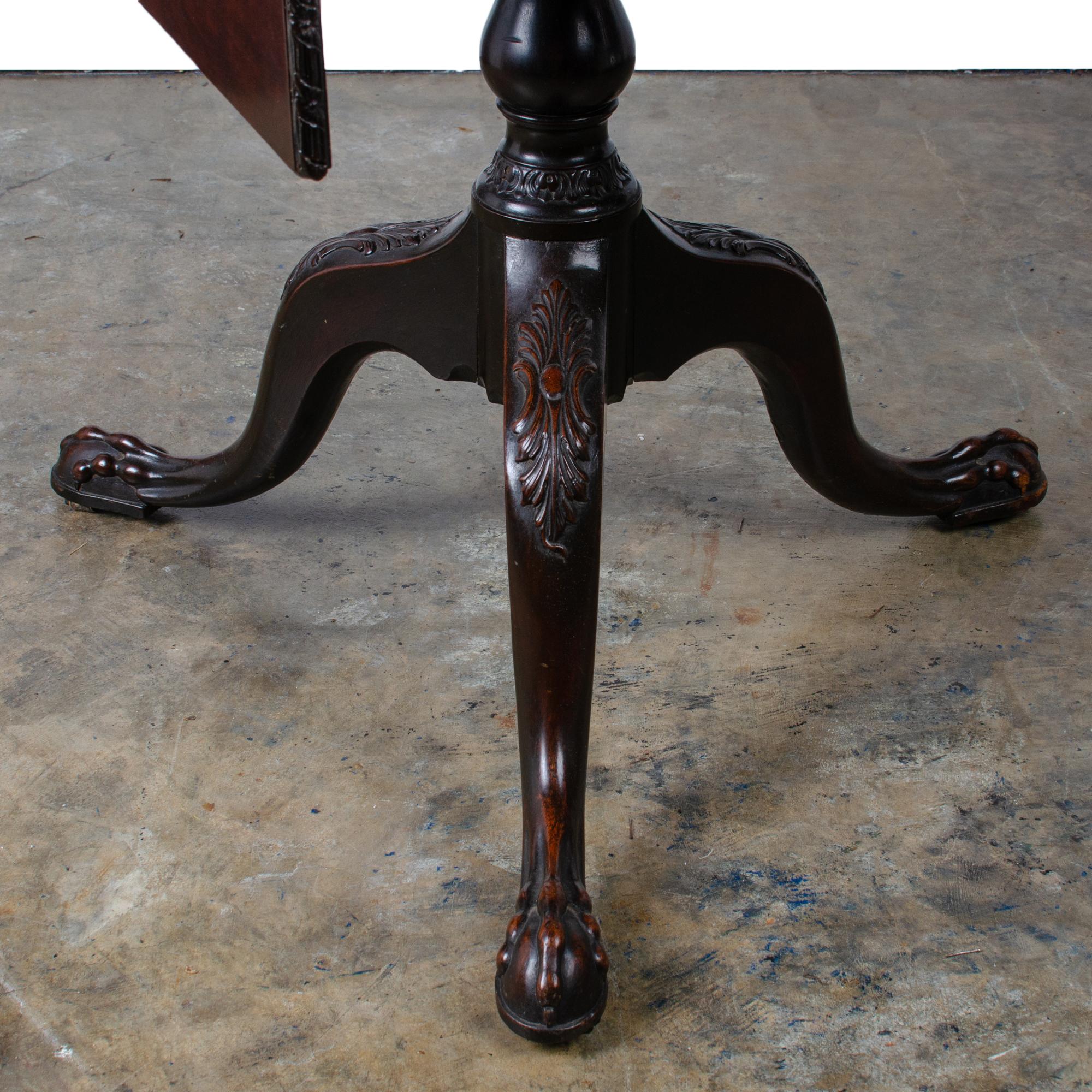 Plum Pudding Mahogany Drop Leaf, Dublin, 18th Century For Sale 3