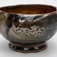 Ciotola decorativa da tè Plum Tree Pottery di John Glick