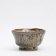 Ciotola decorativa da tè Plum Tree Pottery di John Glick