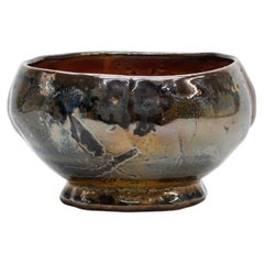 Ciotola decorativa da tè Plum Tree Pottery di John Glick