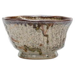 Ciotola decorativa da tè Plum Tree Pottery di John Glick