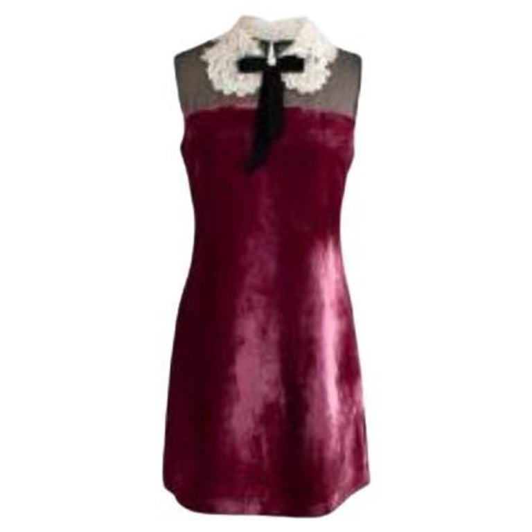12975 Plum Slit Sleeve Shift Dress