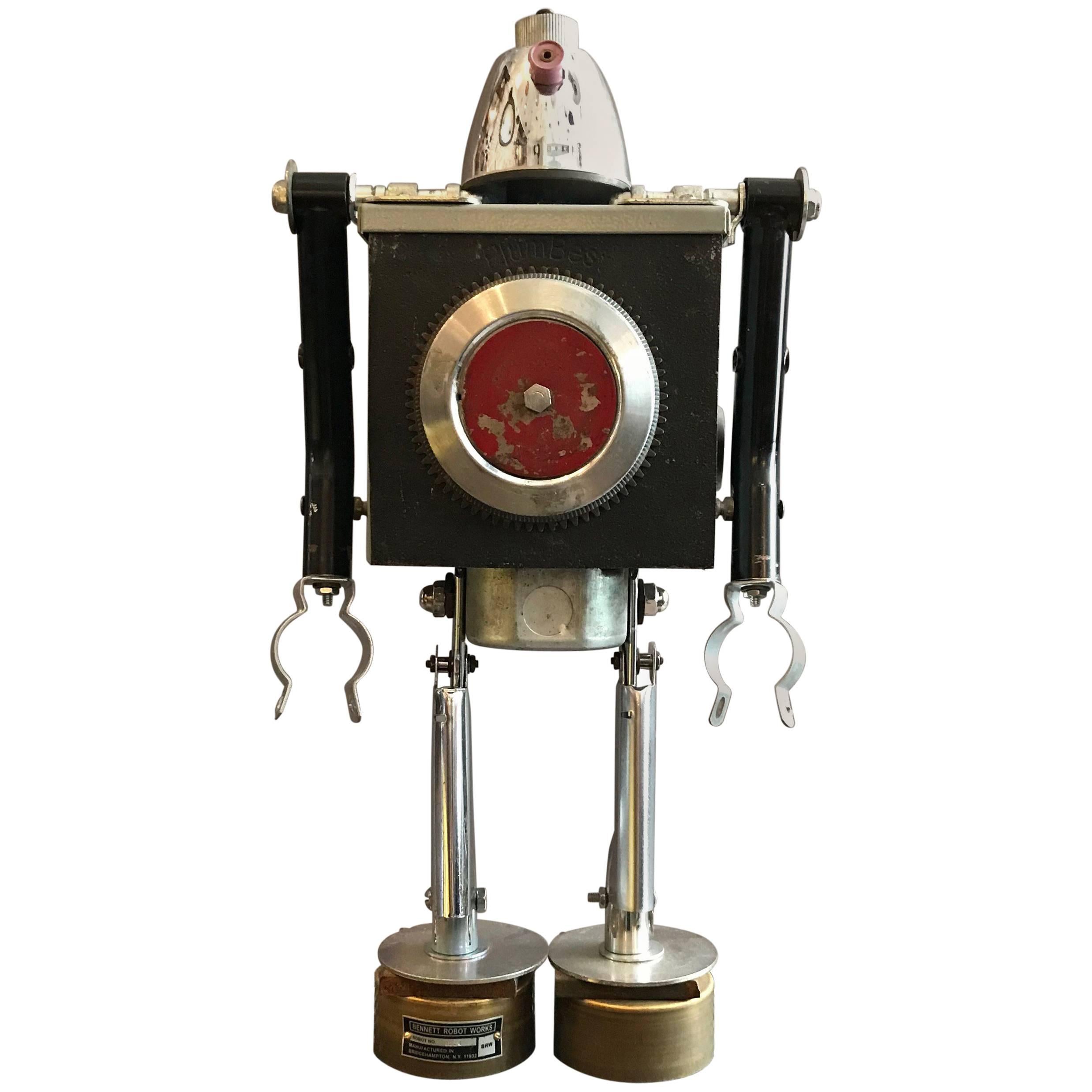 Plumbest Robot Sculpture by Bennett Robot Works