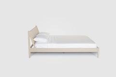 Plume Queen Bed in Nude by Sun at Six in Oak Wood