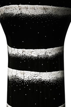 Art Deco Eggshell Lacquered Dinanderie Vase Alexander Lamont Pleiades Collection