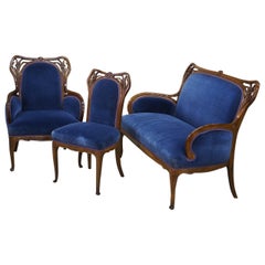 Conjunto de asientos Art Nouveau Plumet et Selmersheim