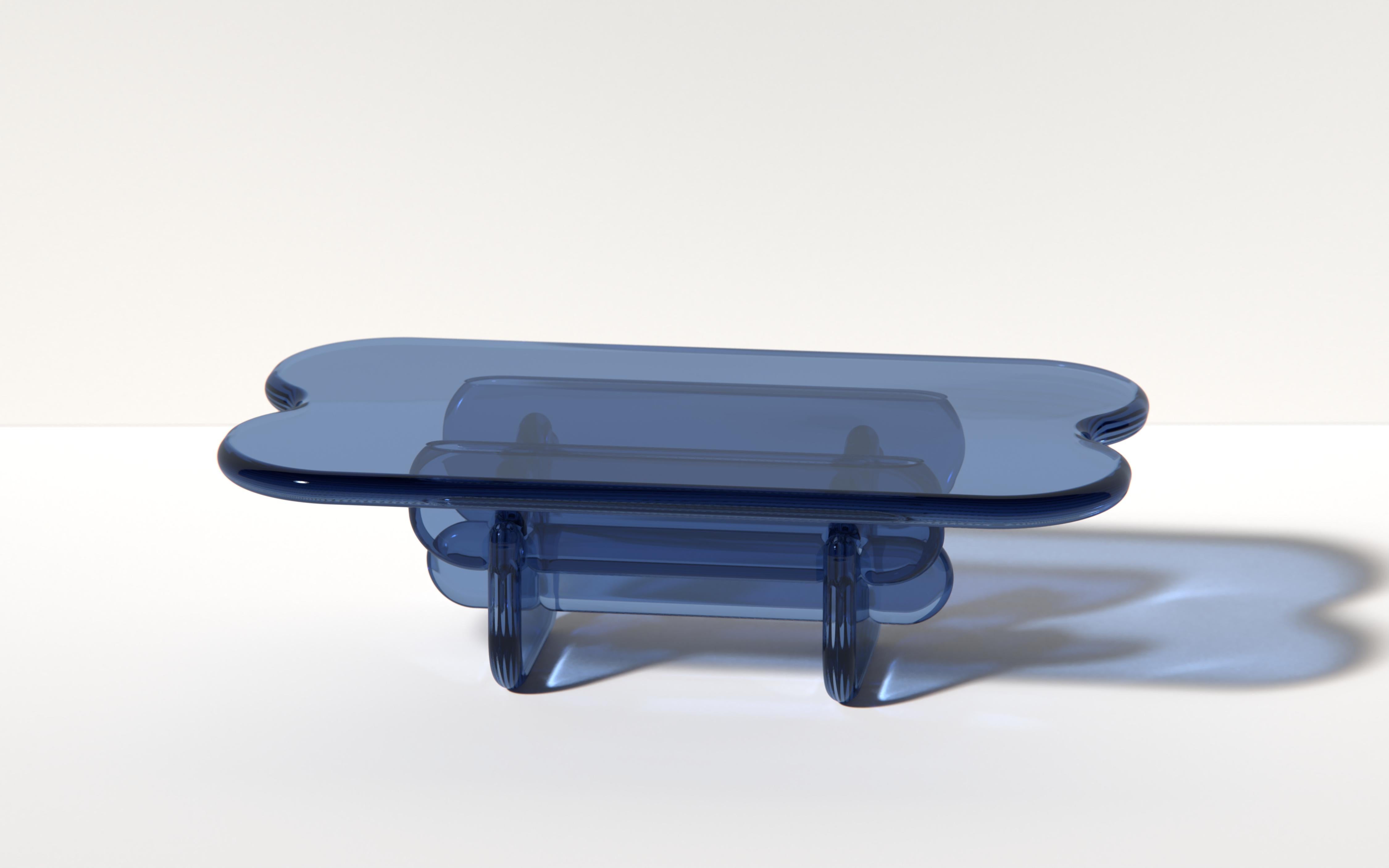 Table basse en océan, résine polyuréthane, par Ian Cochran Neuf - En vente à New York, NY
