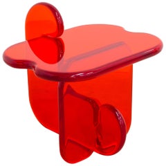 Plump Contemporary Side Table in Polyurethane Resin by Ian Cochran