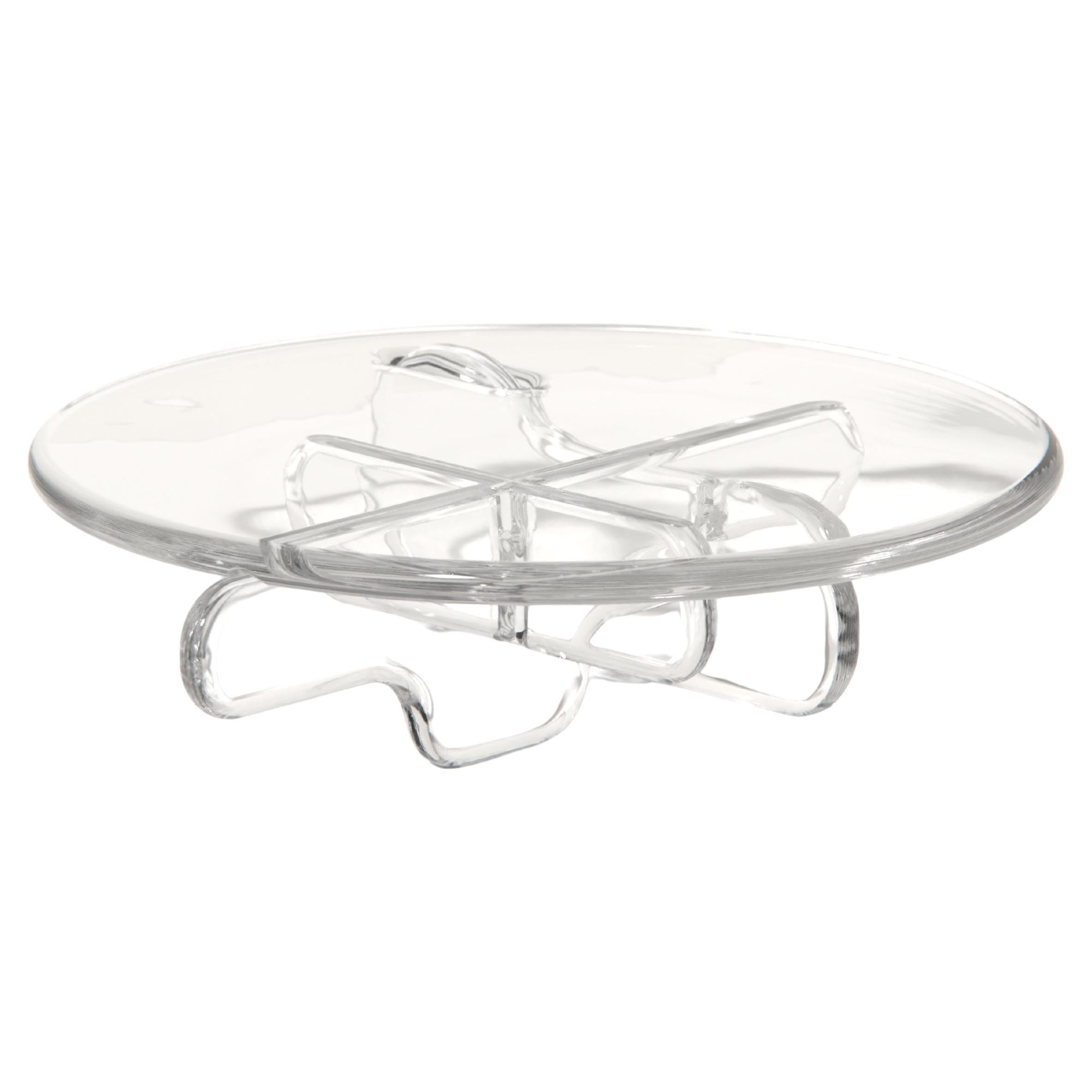 Table basse ronde Plump en résine de polyuréthane translucide, par Ian Cochran