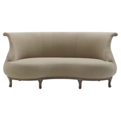 Plump Sofa aus Nussbaumholz von Nigel Coates von Fratelli Boffi