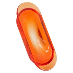Resin Plump Trinket Dish - Orange, Represented by Tuleste Factory
