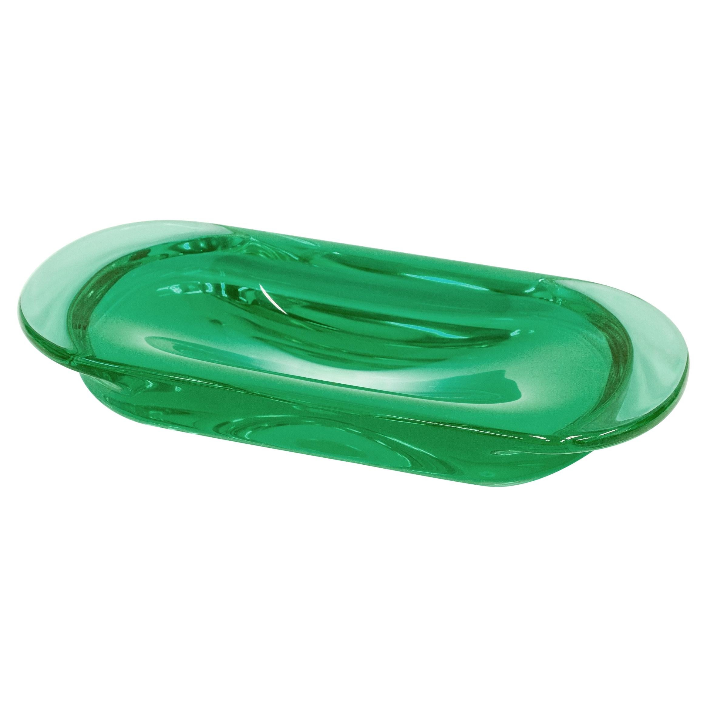 Resin Plump Trinket Dish - Green, Represented by Tuleste Factory
