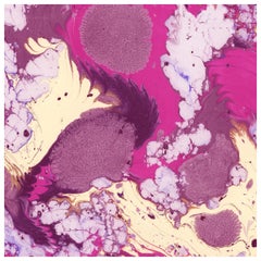 Plunge Magenta Dream Marble Printed Wallpaper