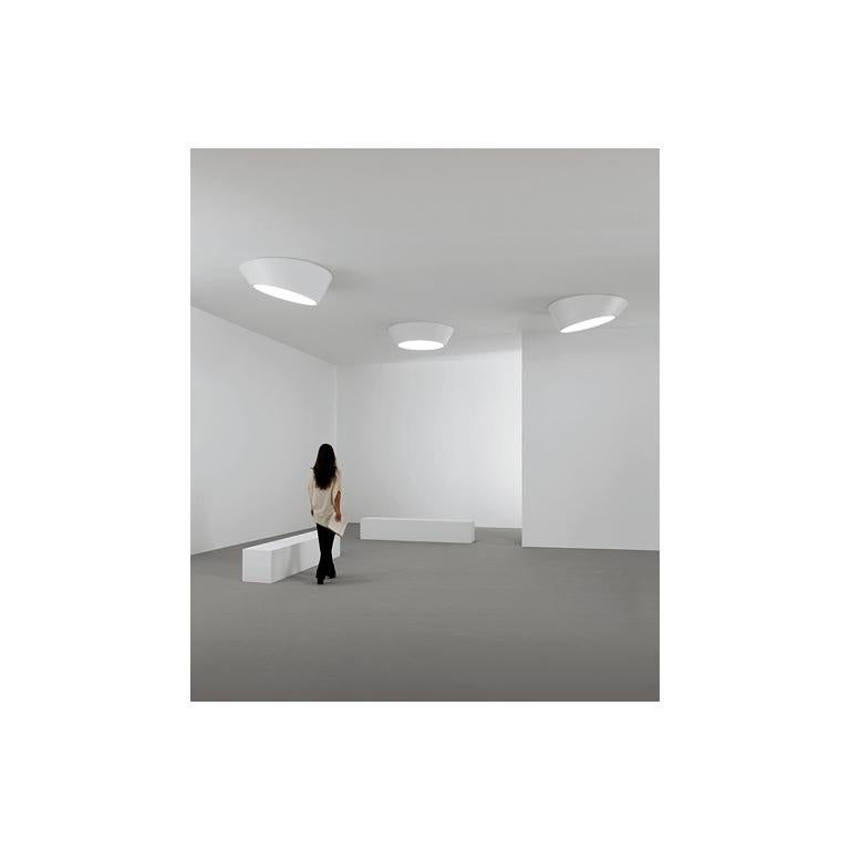 Contemporary Plus Ceiling Light White by X. Claramunt & M. de Mas For Sale