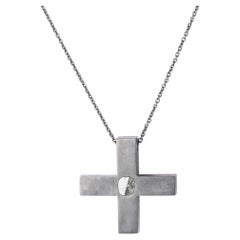 Plus Necklace (1.0 CT, Diamond Slab, KA+DIA)
