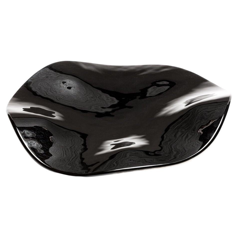 Plus Object glass Vide-Poche "Stingray" Black For Sale