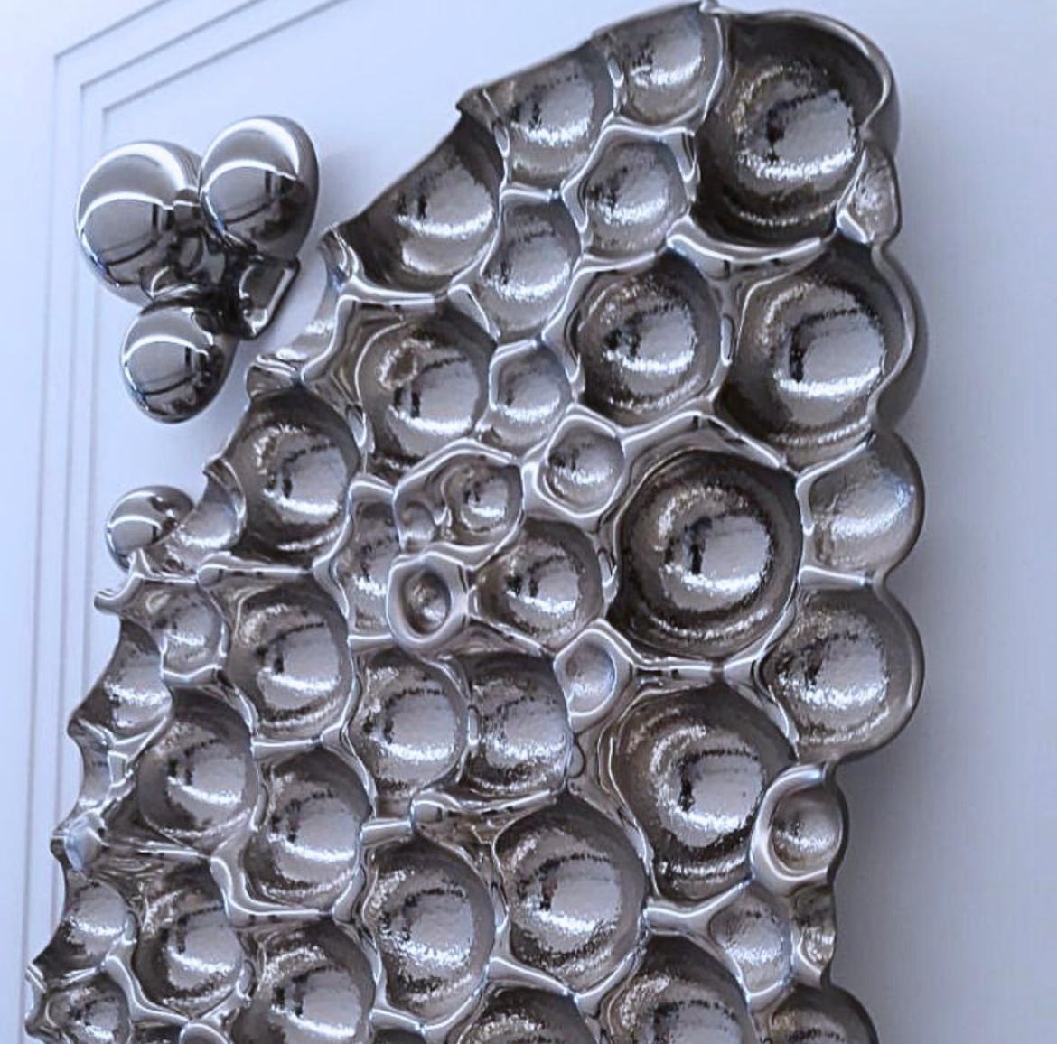Plus Object Glass Wall Sculpture 