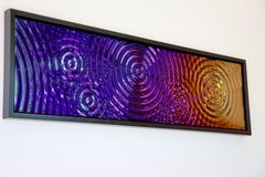 Plus Object Multicolor Glass wall Panel "Interference"