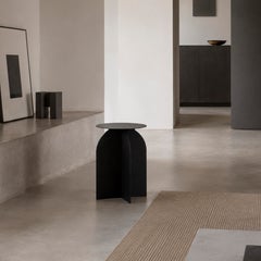 “Plus Side Table” Heavy Metal Collection Iron Side Table by Aparentment