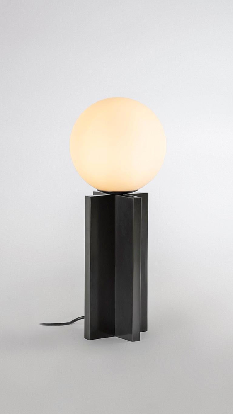 Post-Modern Plus Table Lamp by Square in Circle For Sale