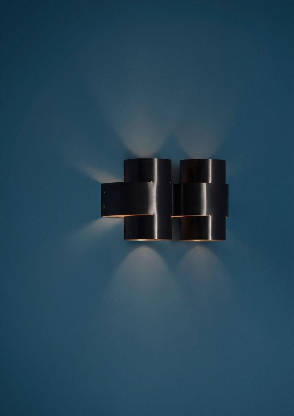 Plus Two wall light by Paul Matter In New Condition For Sale In Pireaus-Athens, Greece