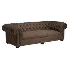 Plush Chesterfield Sofa, England circa 1890