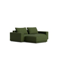 Plush Modular Modern Chaise in Maharam Beck