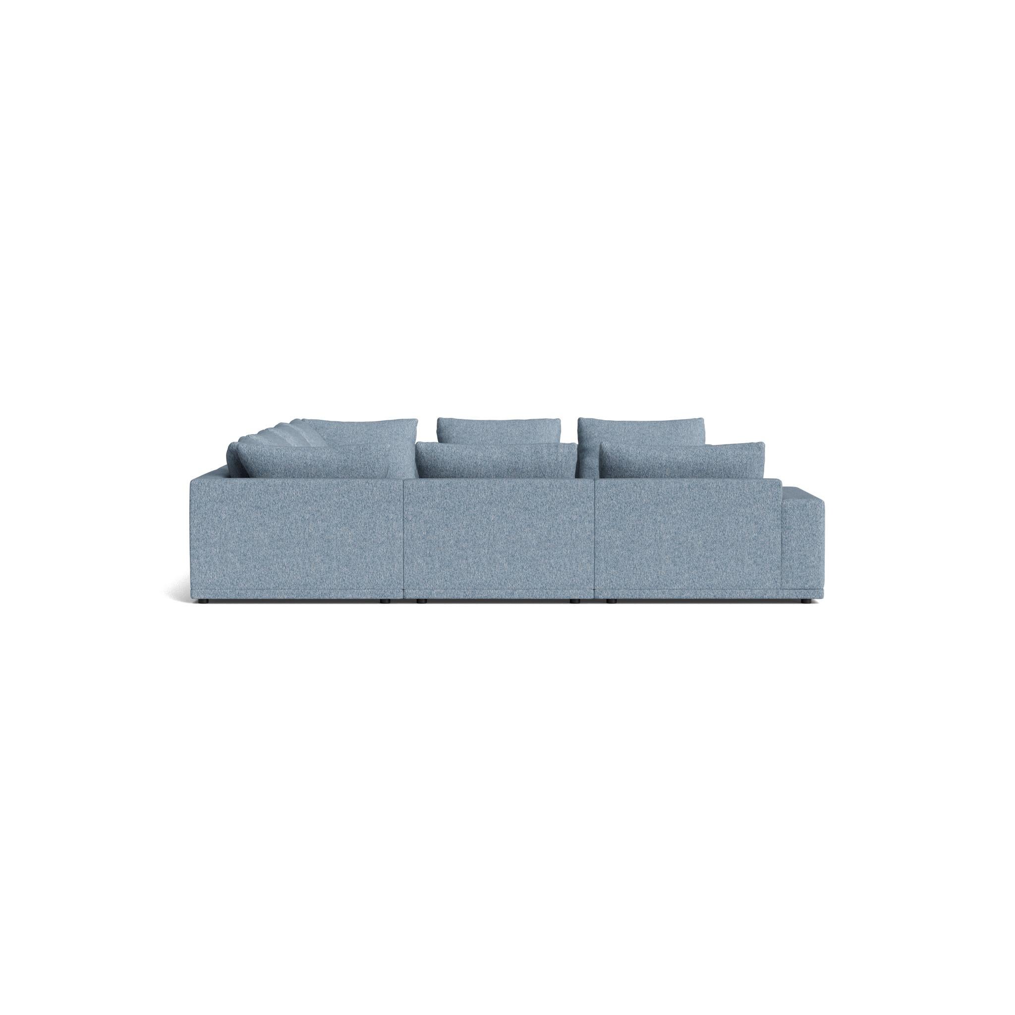 Plush Modular Modern Sofa in Kvadrat Vanir (Moderne) im Angebot