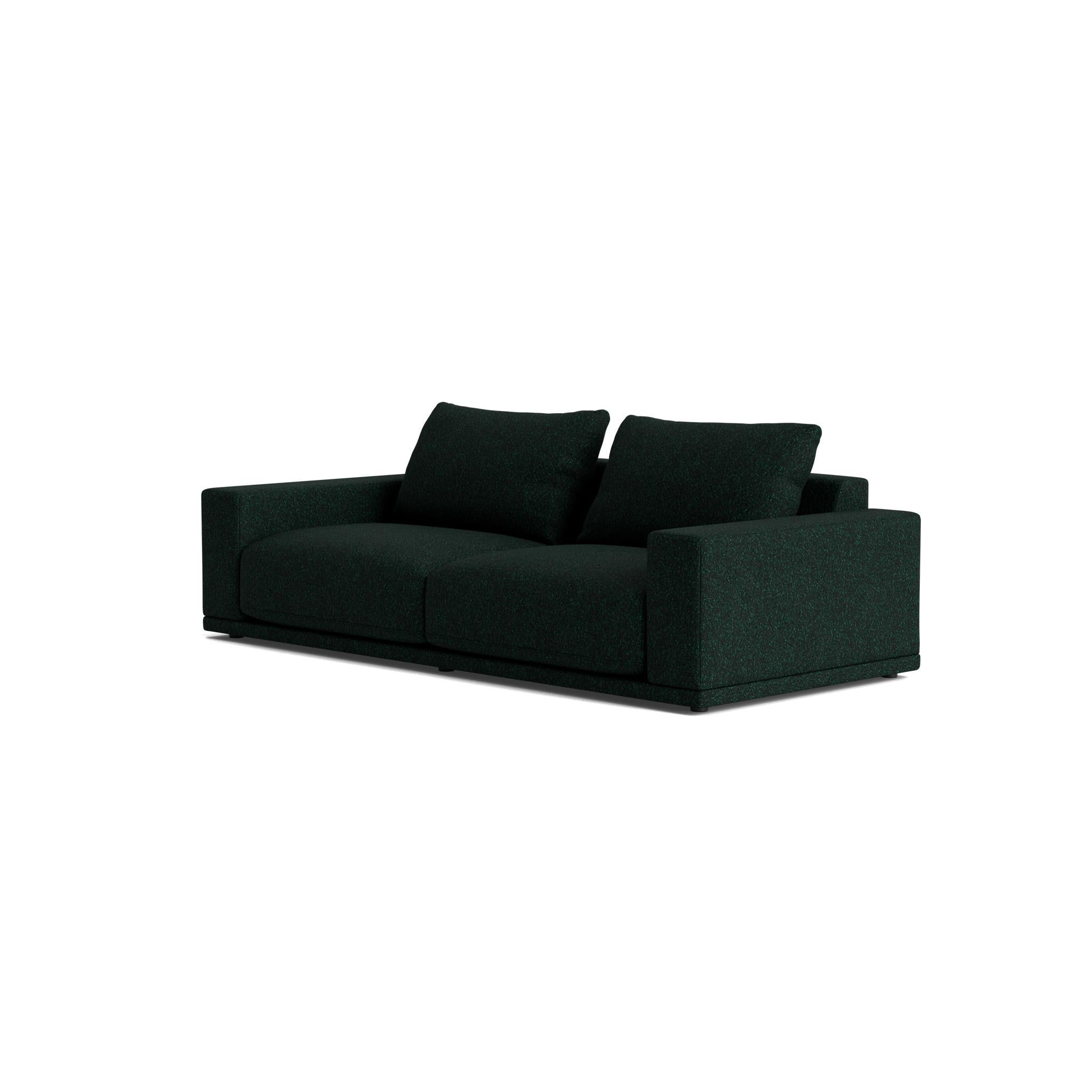 Plush Modular Modern Sofa in Kvadrat Vanir For Sale 2