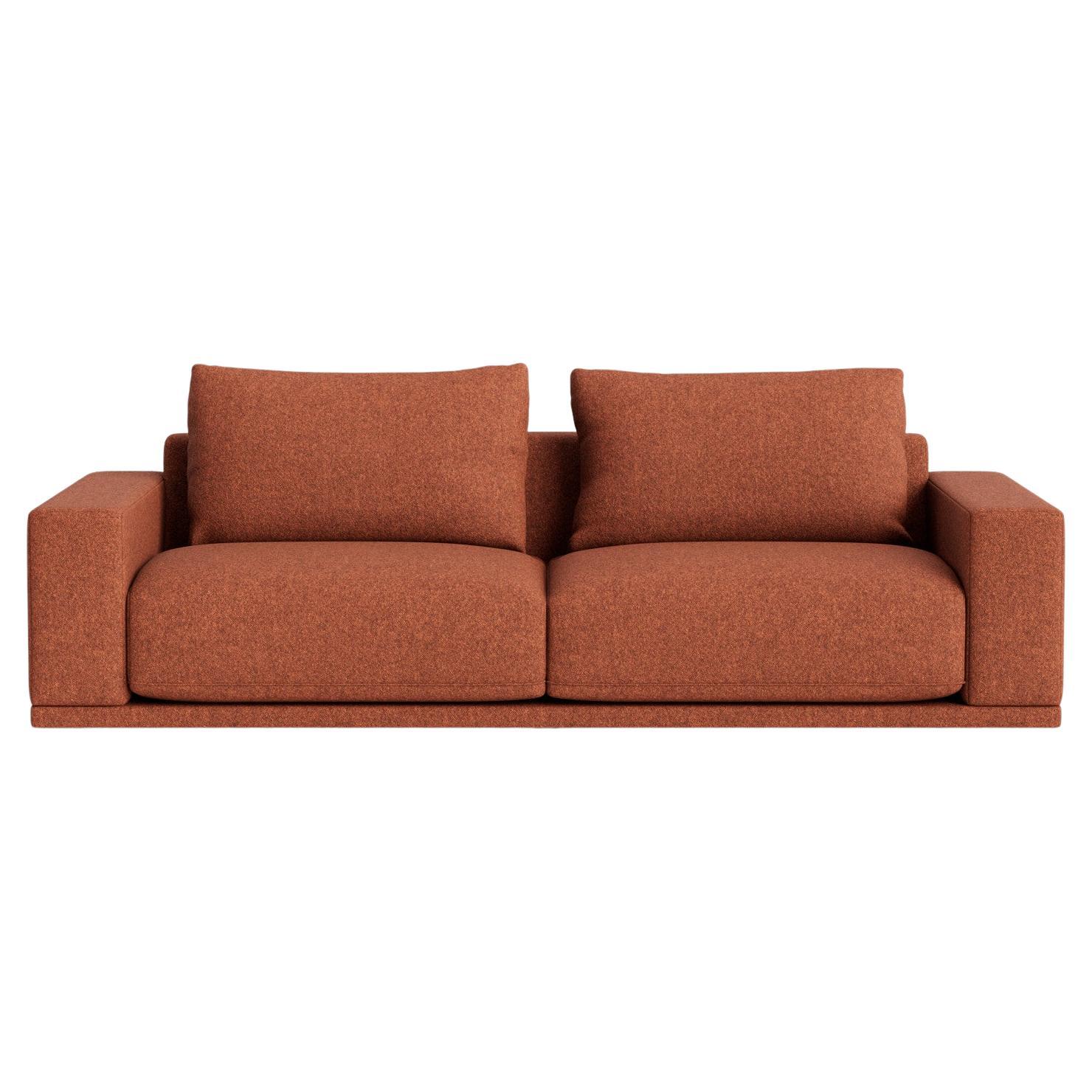 Plush Modular Modern Sofa in Maharam Beck