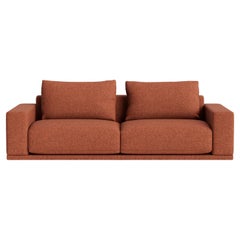 Plush Modular Modern Sofa in Maharam Beck
