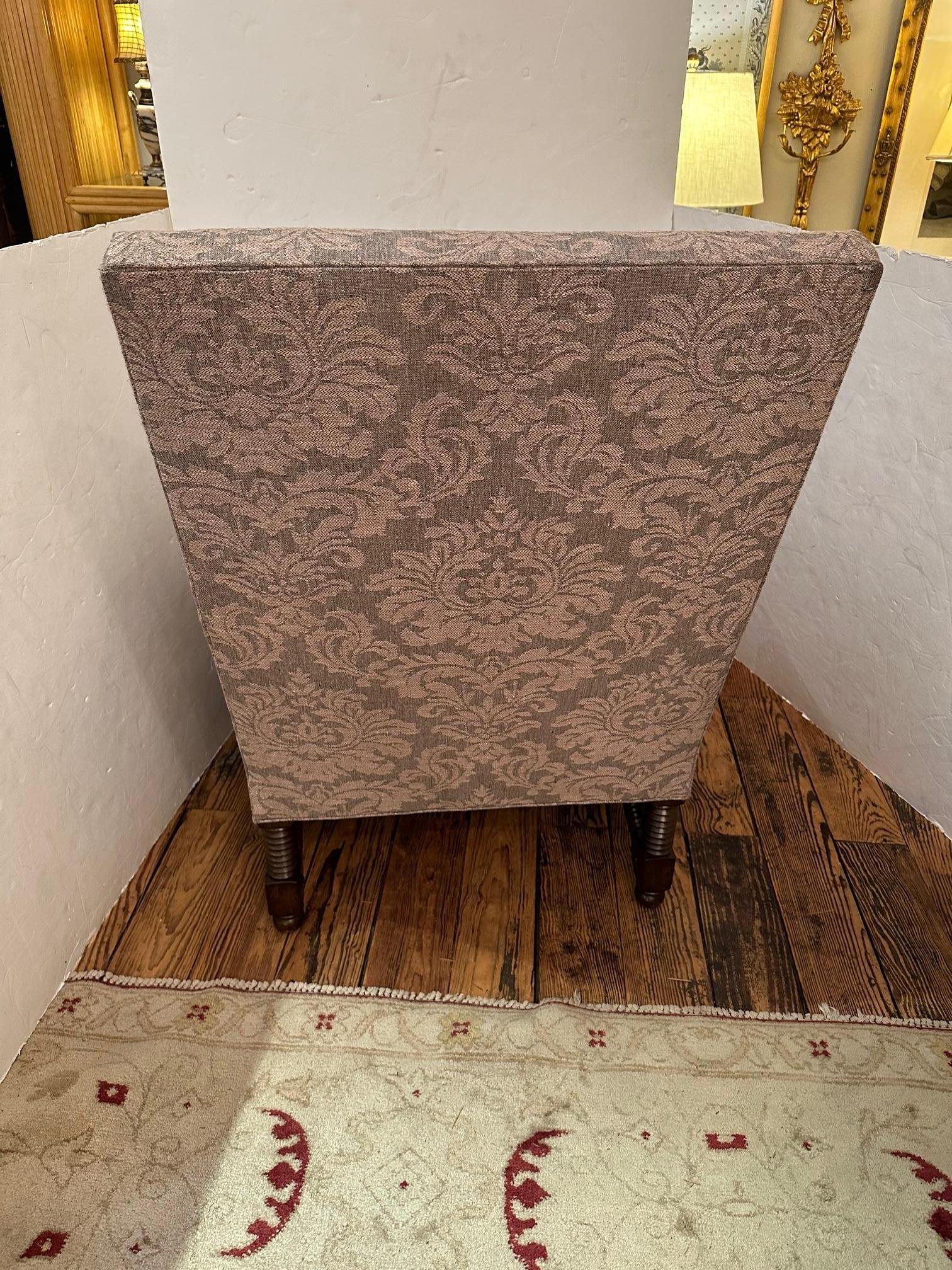 Plush Rose Tarlow Upholstered Tuscany Bergere Club Chair 1