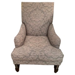 Plush Rose Tarlow Upholstered Tuscany Bergere Club Chair