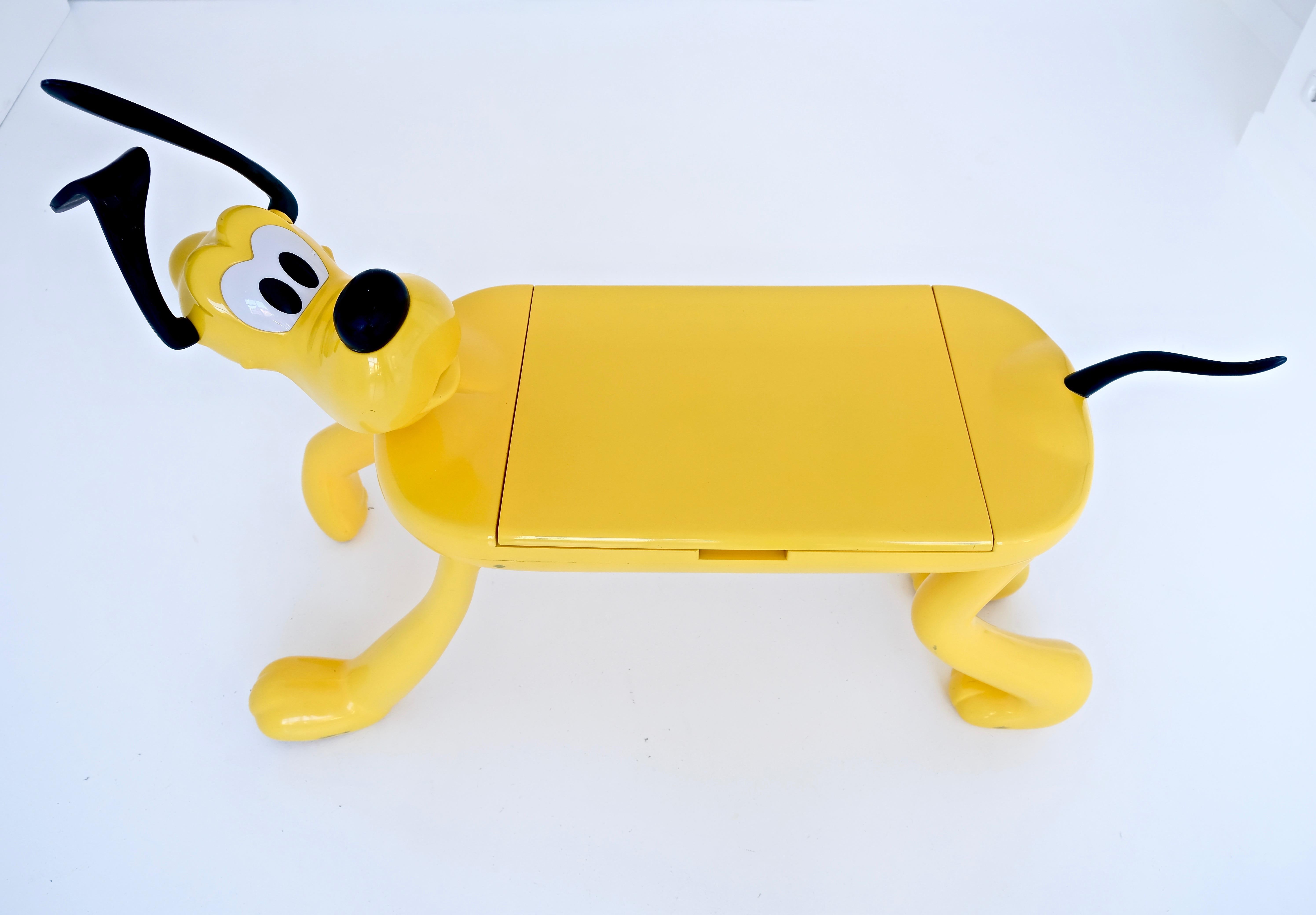 Pluto children desk for Disney by Pierre Colleu, produced by Starform, 1980 4