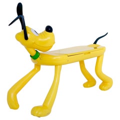 Vintage Pluto children desk for Disney by Pierre Colleu, produced by Starform, 1980