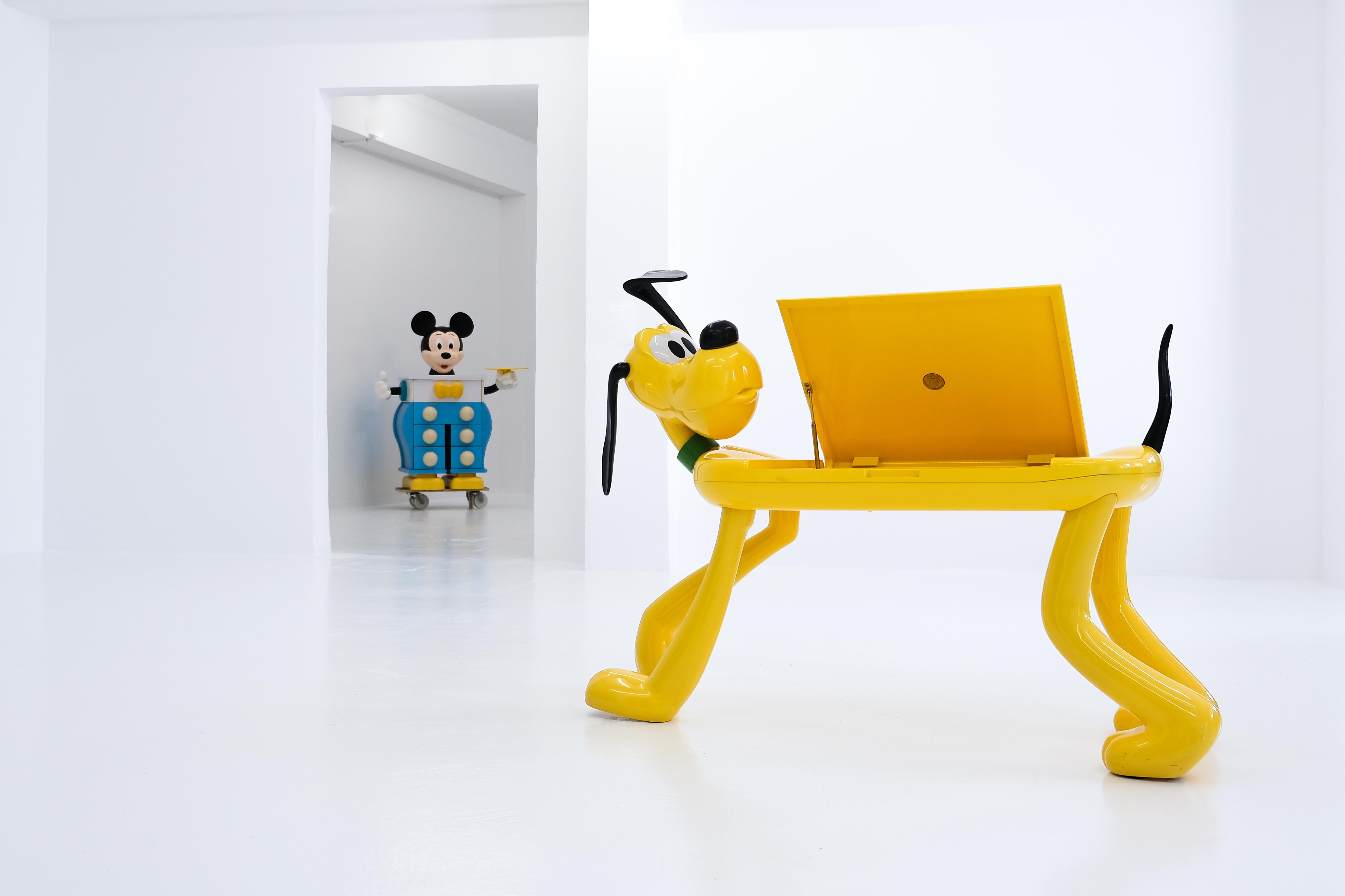 Late 20th Century Pluto Kids Table/Play Desk by Pierre Colleu for Disney, Manufactured by Starform