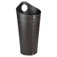 Pluvia Modern Umbrella Stand by LIMAC Design, Leather Craftsmanship
