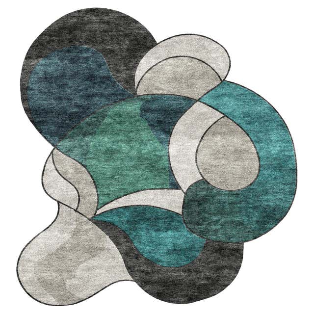 BLOOM – Custom Handmade Rug by Rugs and Co. For Sale at 1stDibs